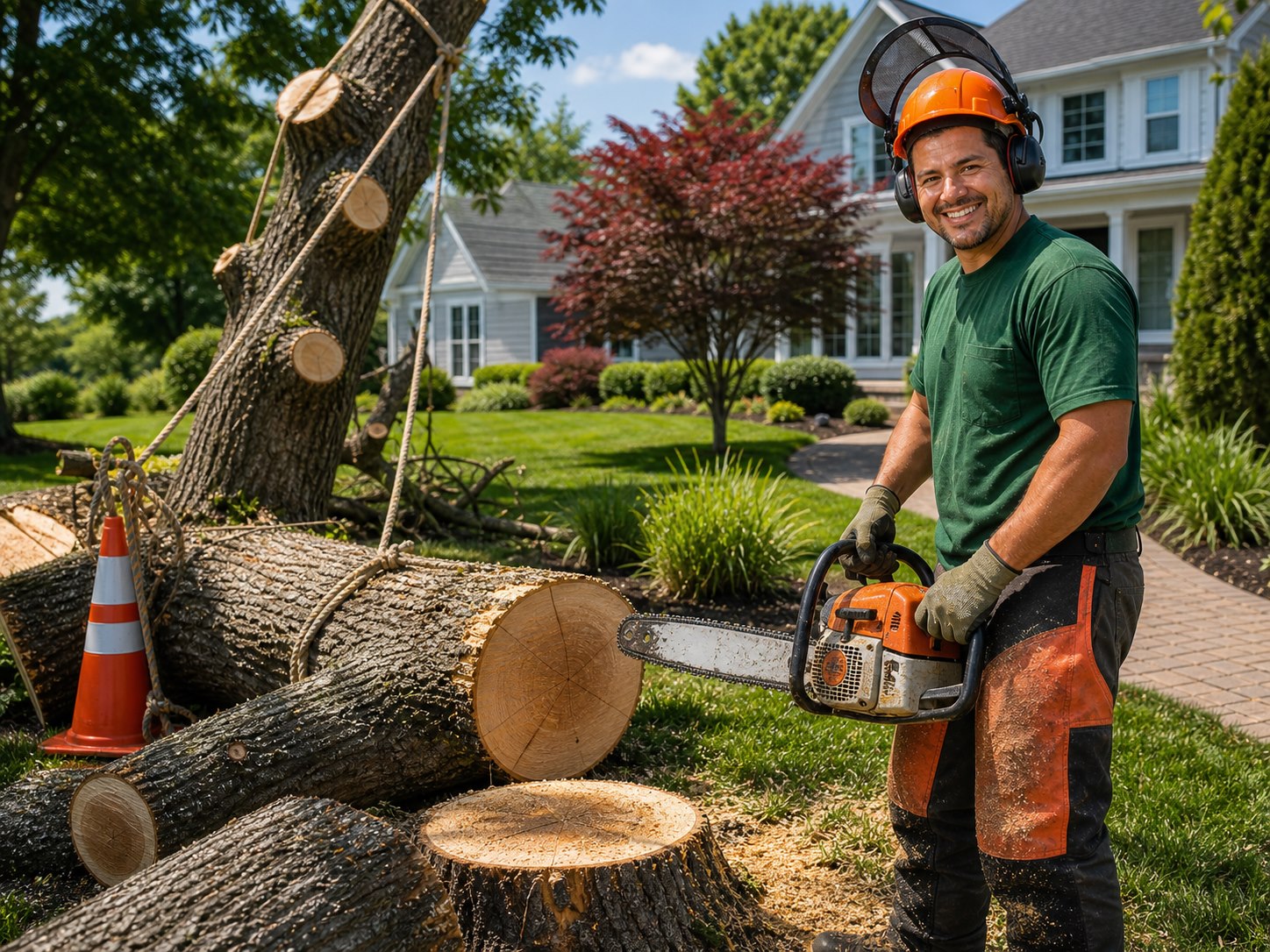 Professional tree removal service